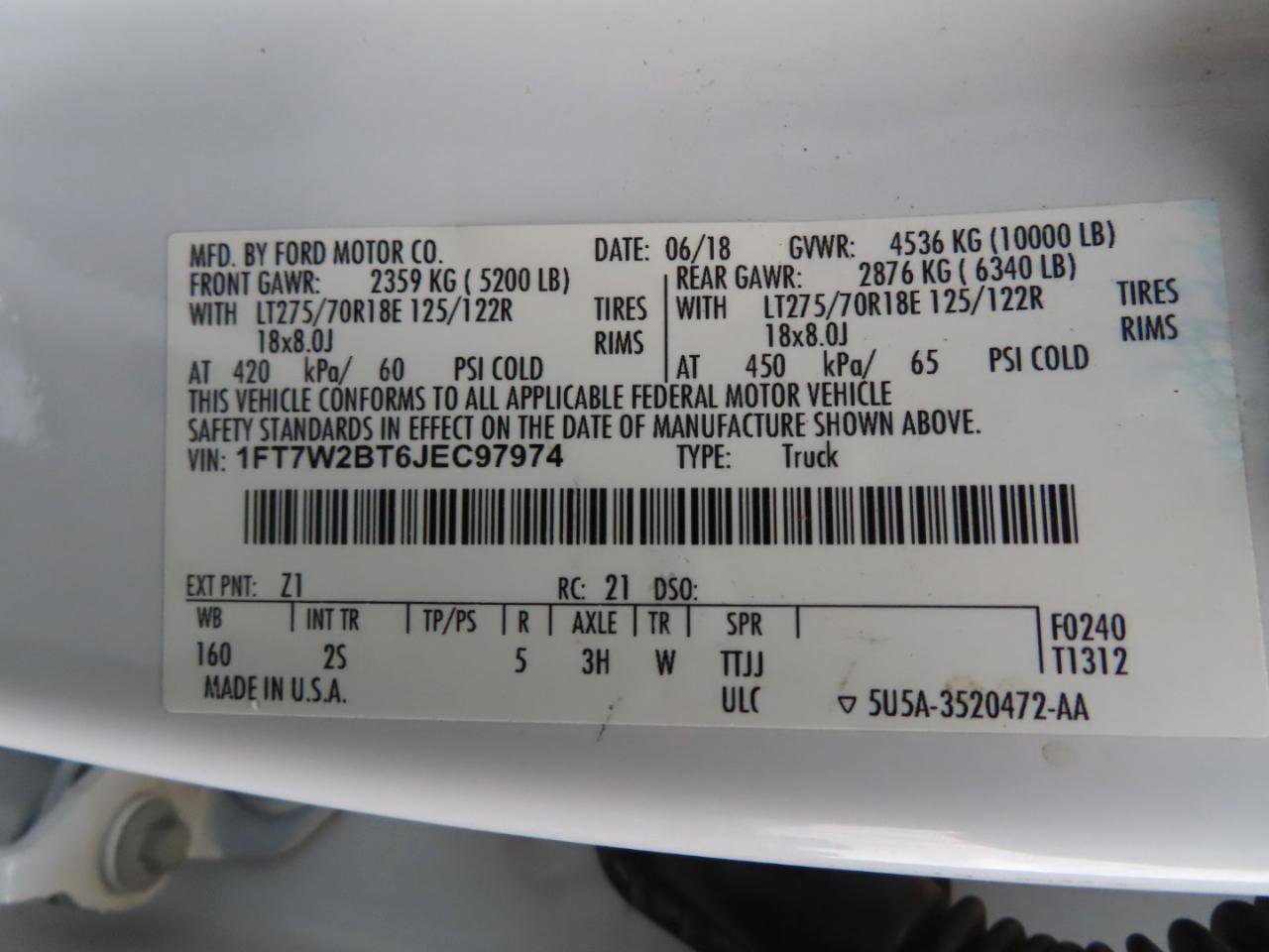 Used 2018 Ford F250 XLT w/ XLT Premium Package image 26