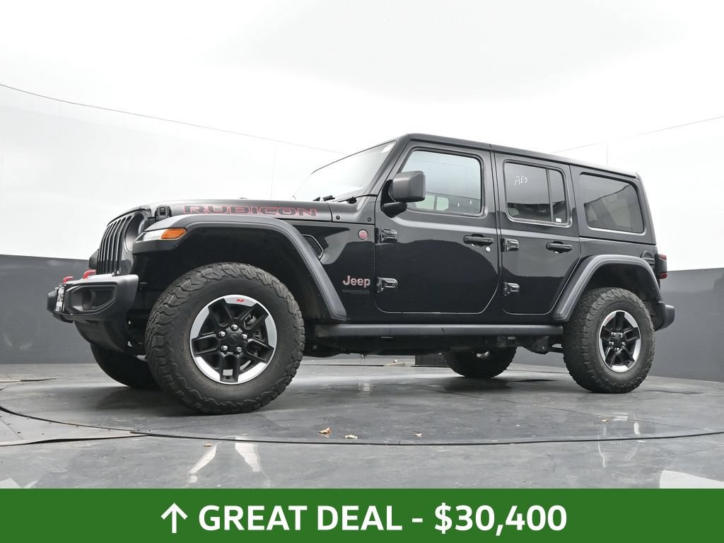 Used 2021 Jeep Wrangler Unlimited Rubicon w/ LED Lighting Group AWD/4WD image 50