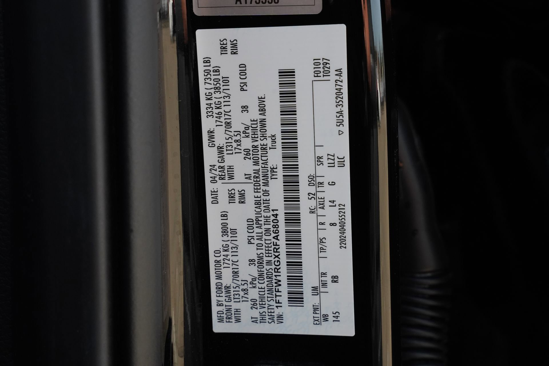 Used 2024 Ford F150 Raptor image 30