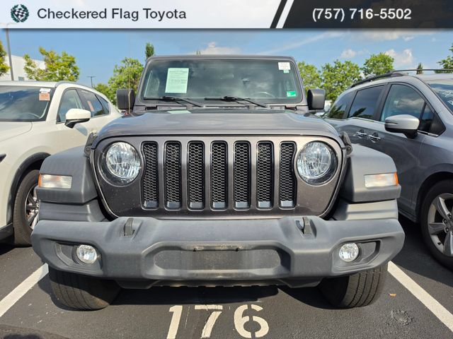 Used 2021 Jeep Wrangler Unlimited Sport AWD/4WD image 2