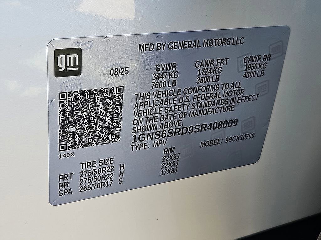 New 2025 Chevrolet Tahoe Premier image 19