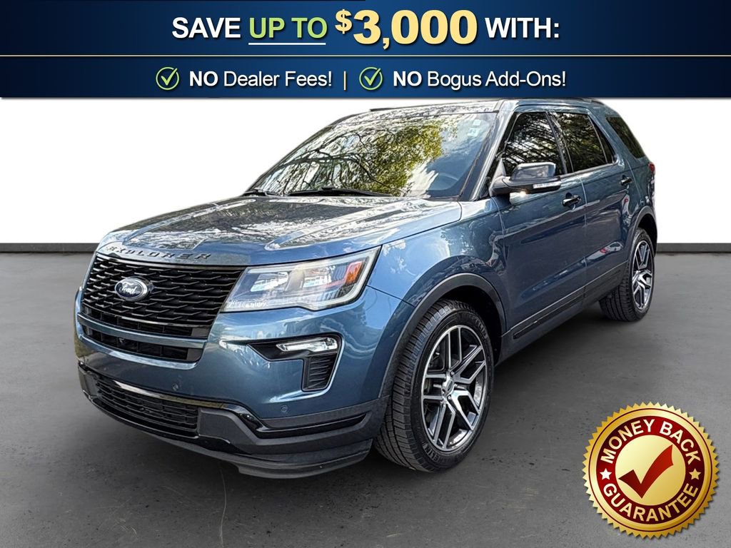 Used 2019 Ford Explorer Sport w/ Equipment Group 401A image 1