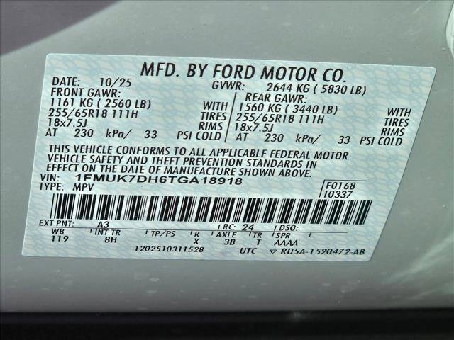 New 2026 Ford Explorer Active image 18