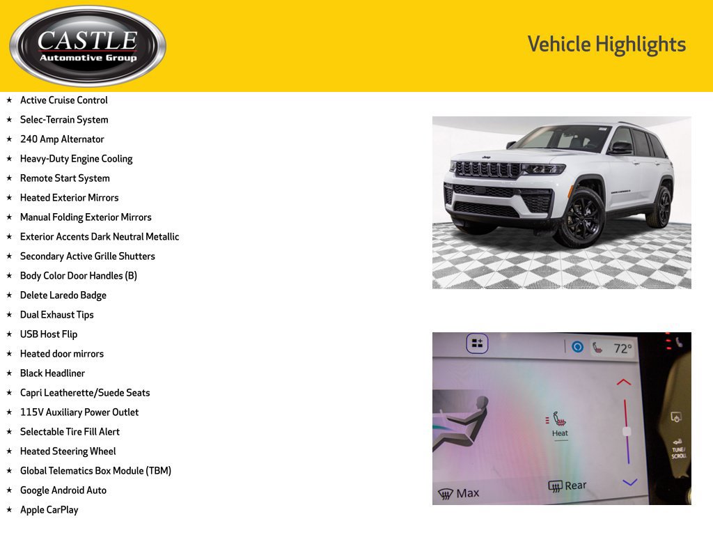 New 2026 Jeep Grand Cherokee Altitude AWD/4WD image 16