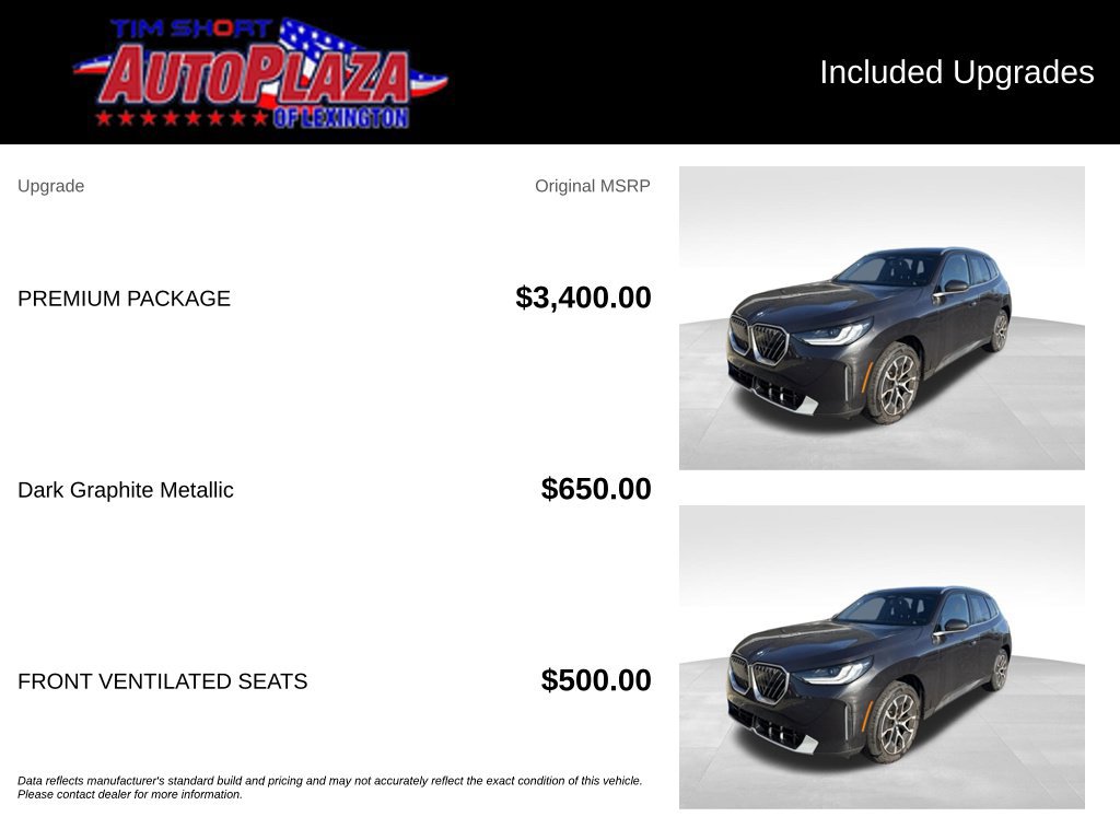Used 2025 BMW X3 xDrive30i w/ Premium Package AWD/4WD image 22