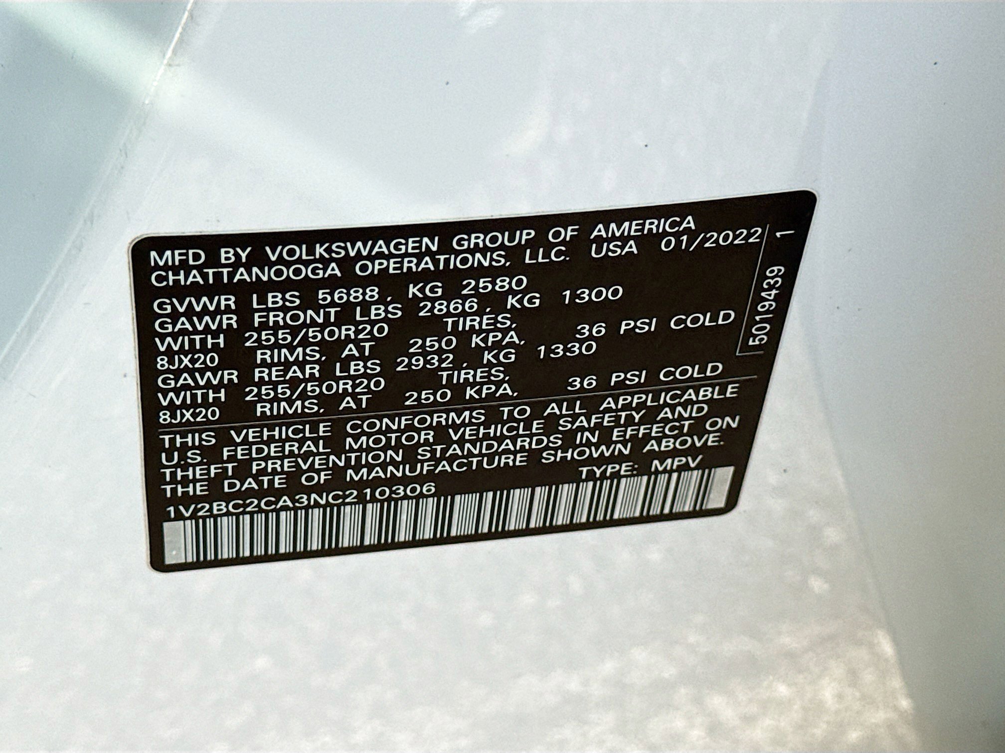 Used 2022 Volkswagen Atlas Cross Sport SEL AWD/4WD image 45