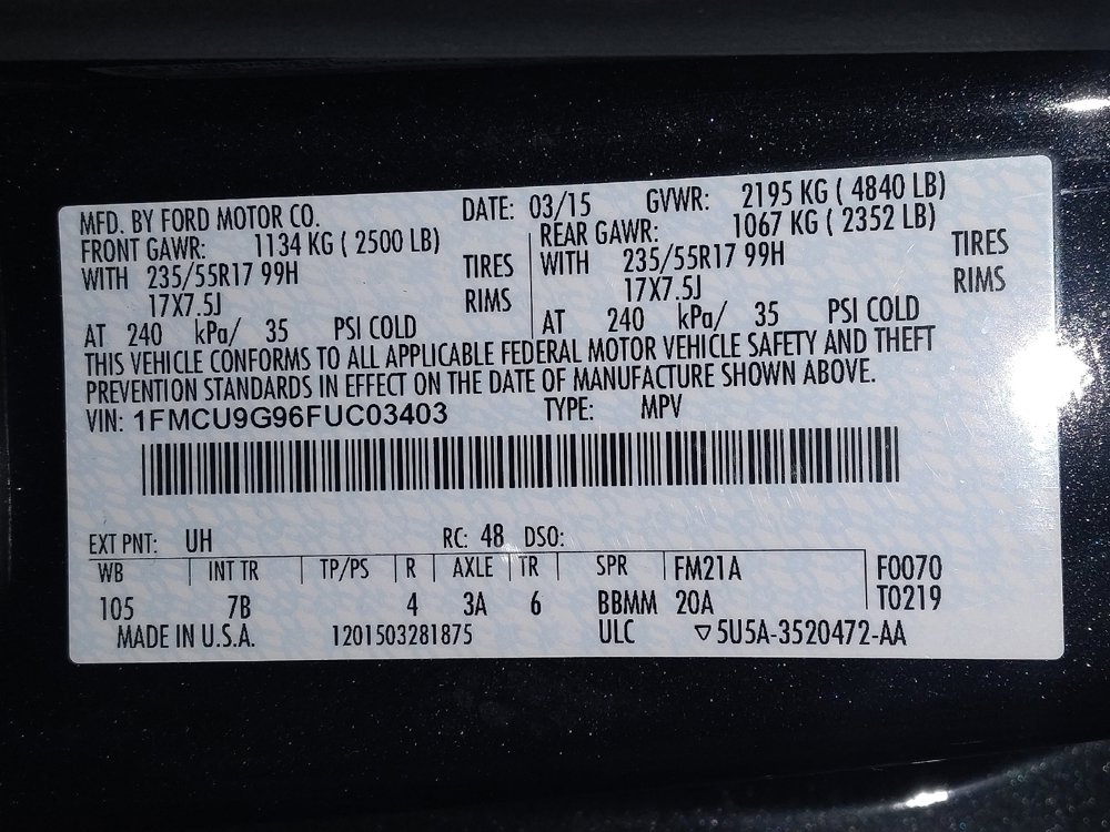 Used 2015 Ford Escape SE image 33