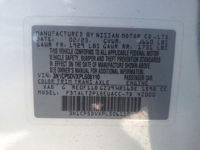 Used 2023 Nissan Kicks SR w/ SR Premium Package FWD image 22