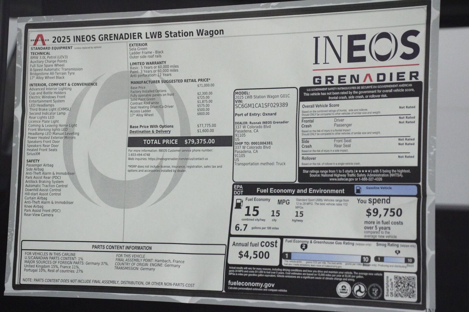 New 2025 INEOS Grenadier image 22