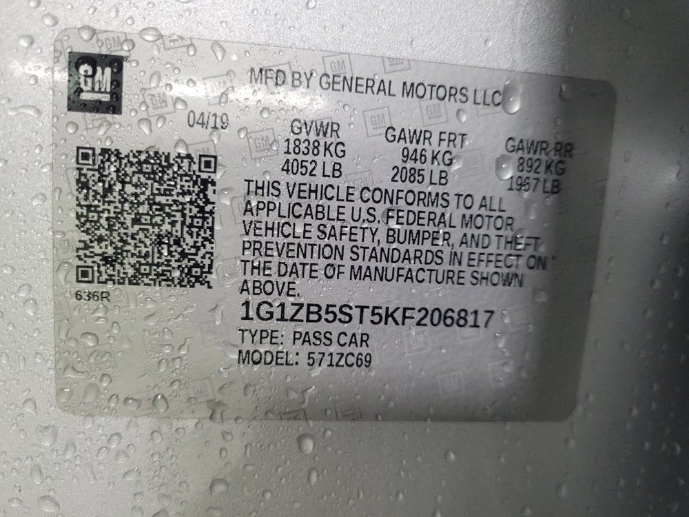 Used 2019 Chevrolet Malibu LS FWD image 33