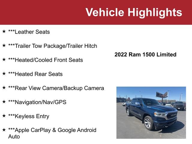 Used 2022 RAM 1500 Limited image 2