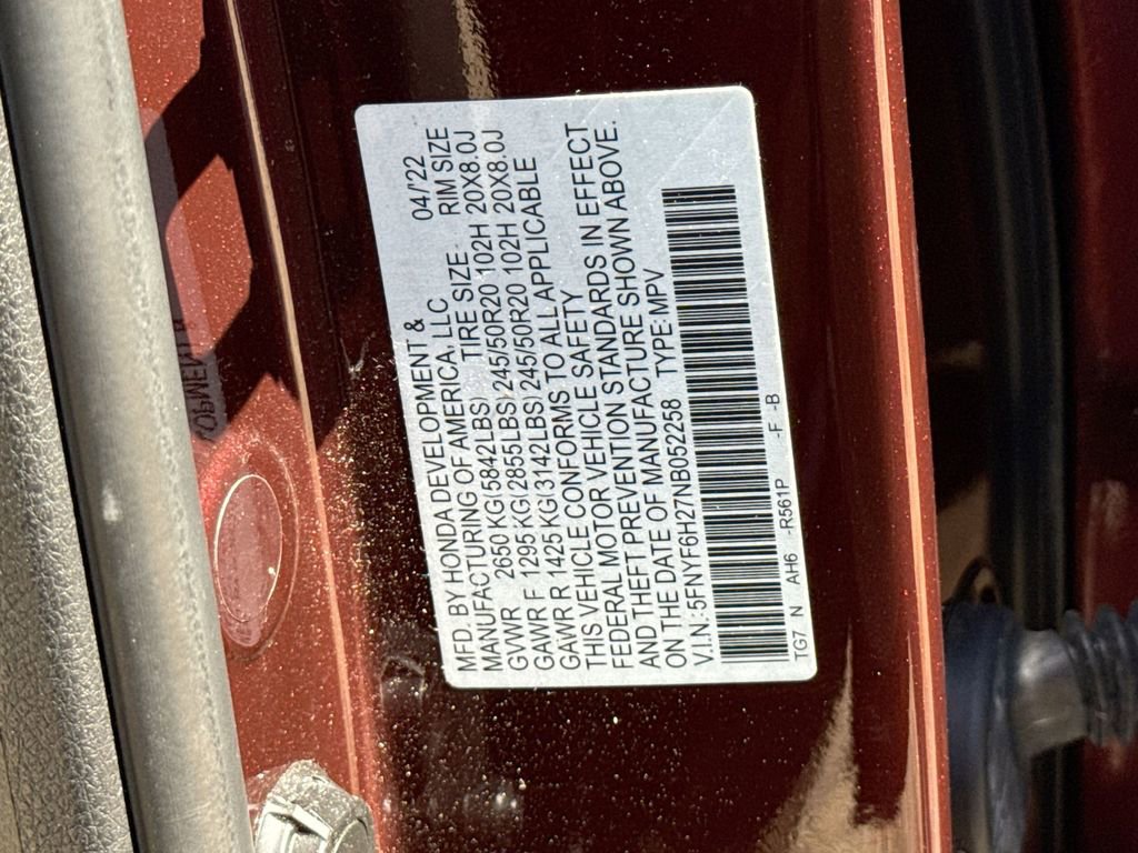 Used 2022 Honda Pilot Special Edition image 27