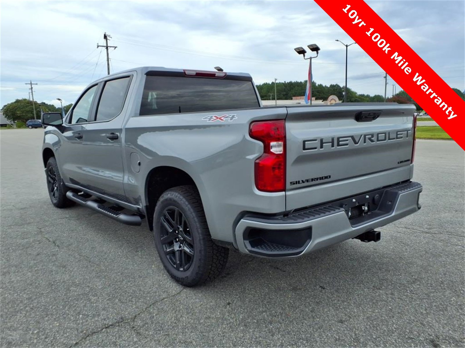 New 2025 Chevrolet Silverado 1500 Custom w/ Turbomax Blackout Package image 3