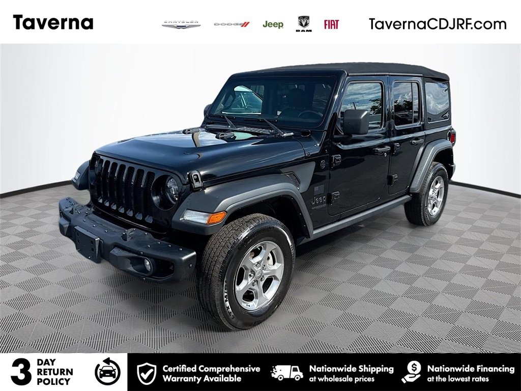 Used 2021 Jeep Wrangler Unlimited Sport