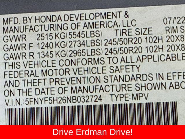 Used 2022 Honda Pilot Special Edition image 31