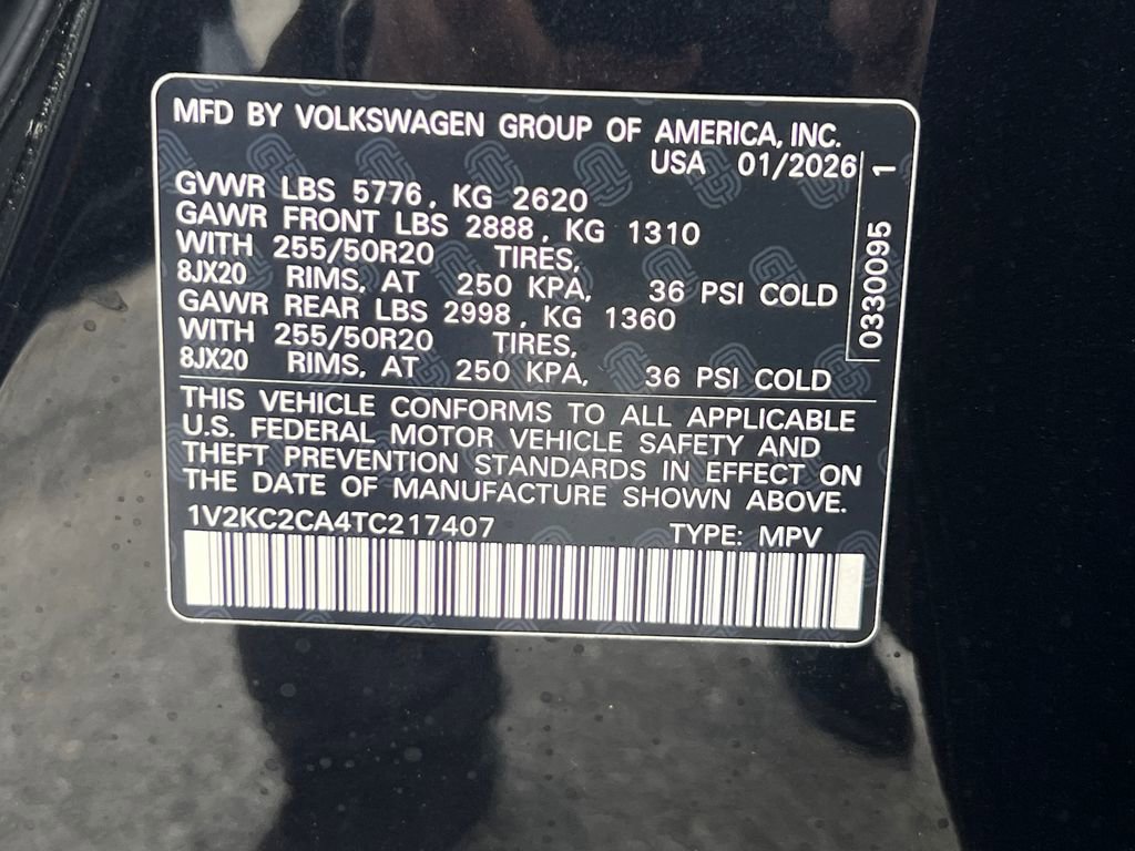 New 2026 Volkswagen Atlas Cross Sport SE image 31