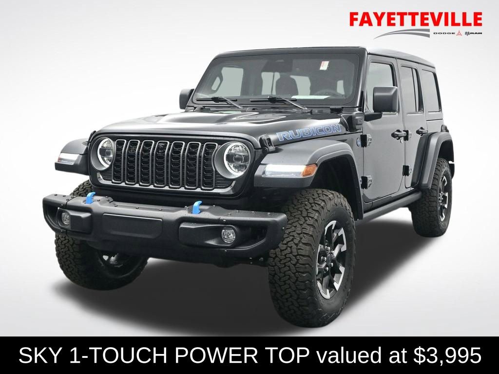 Used 2025 Jeep Wrangler Unlimited Rubicon 4xe w/ Steel Bumper Group AWD/4WD image 1
