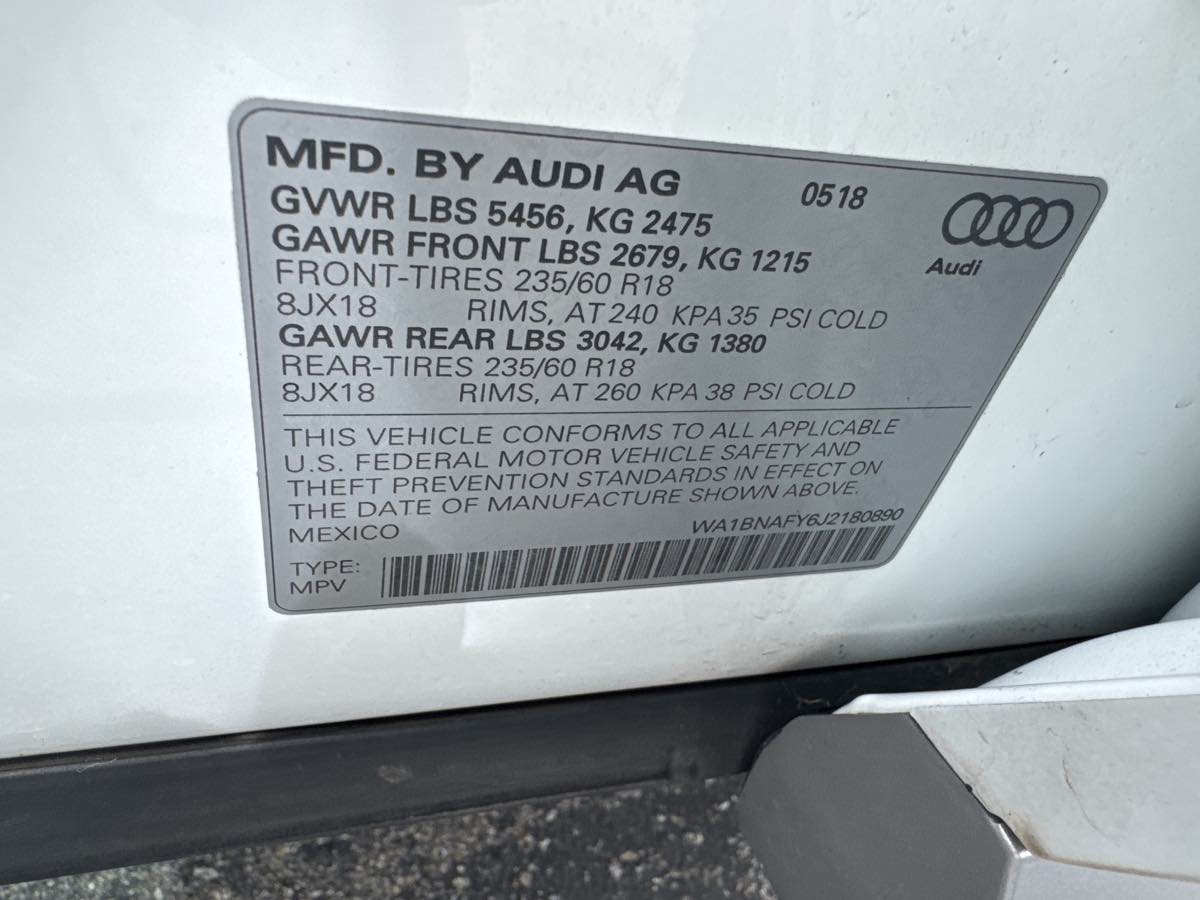 Used 2018 Audi Q5 2.0T Premium Plus w/ Premium Plus Package AWD/4WD image 14