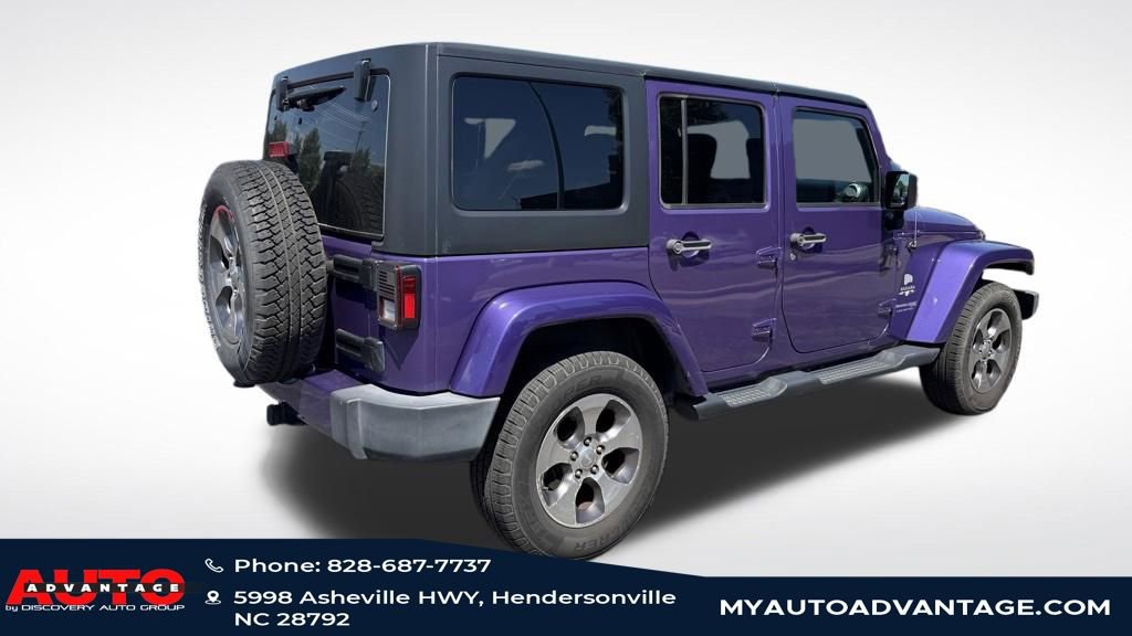 Used 2018 Jeep Wrangler Unlimited Sahara AWD/4WD image 3