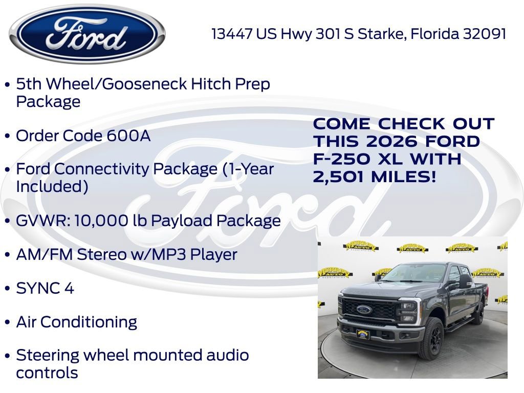 New 2026 Ford F250 XL w/ STX Appearance Package image 20