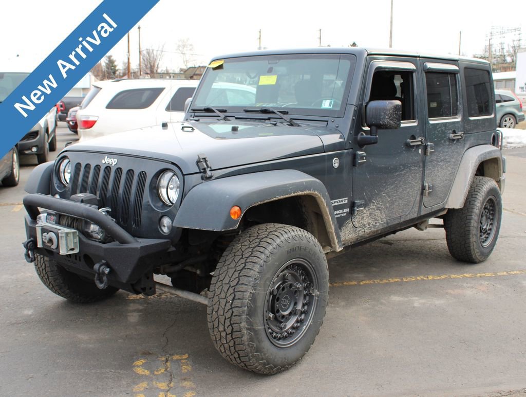 Used 2017 Jeep Wrangler Unlimited Sport w/ Quick Order Package 24S video 1