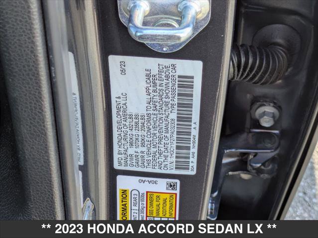 Used 2023 Honda Accord LX image 22