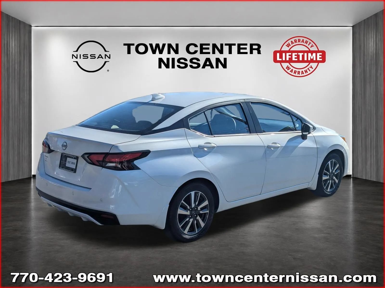 New 2025 Nissan Versa SV w/ Trunk Package FWD image 8