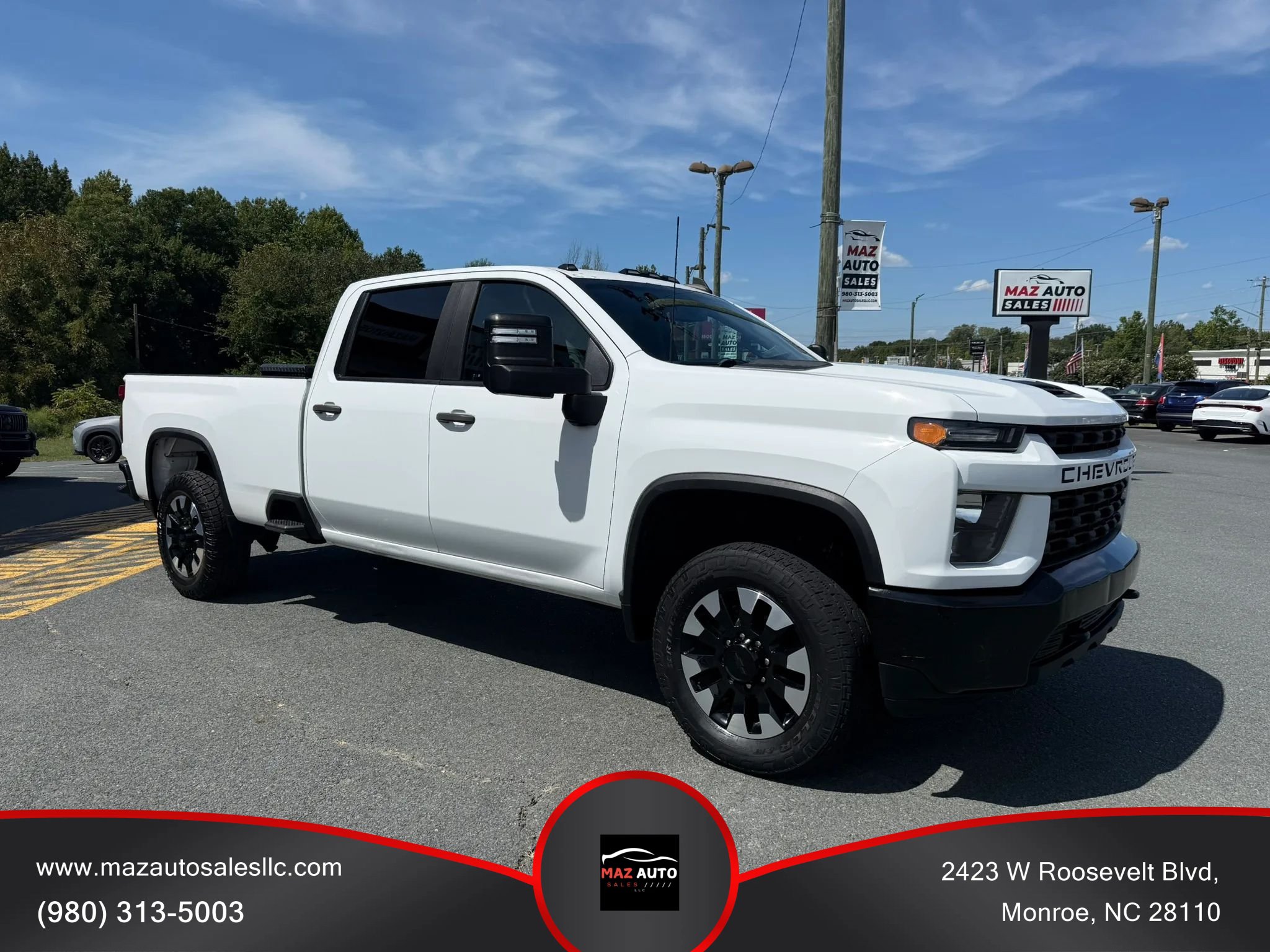 Used 2020 Chevrolet Silverado 2500 Custom w/ Custom Value Package RWD image 3