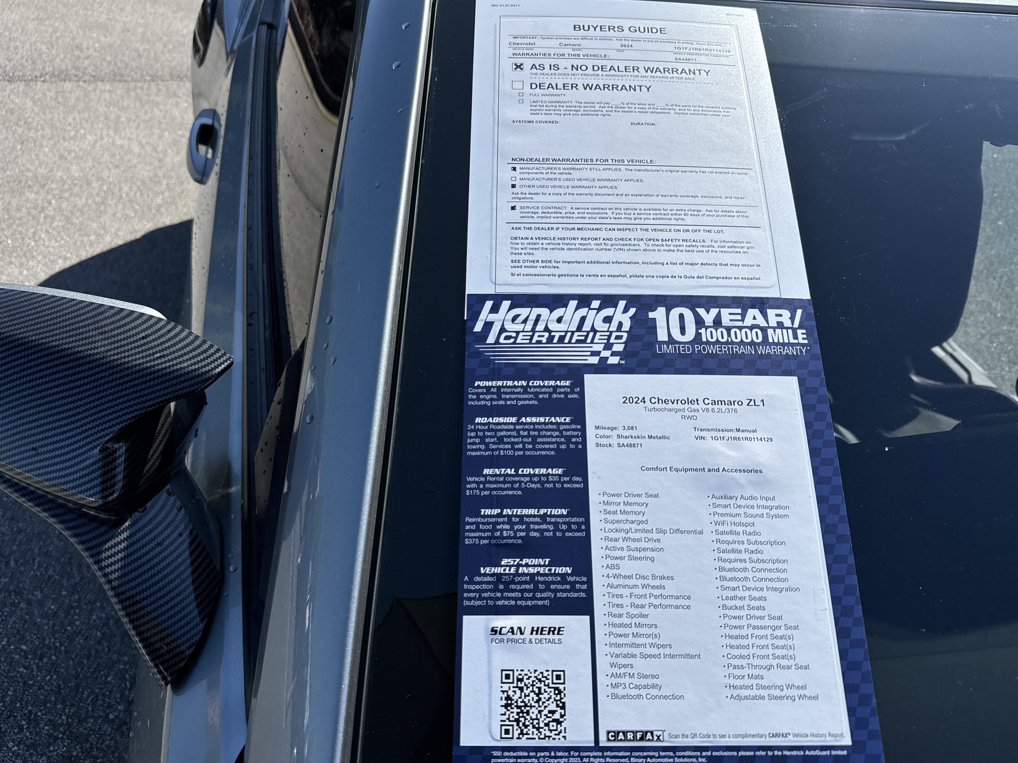 Used 2024 Chevrolet Camaro ZL1 image 33