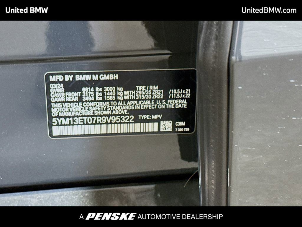 Used 2024 BMW X5 M Competition w/ Executive Package AWD/4WD image 15