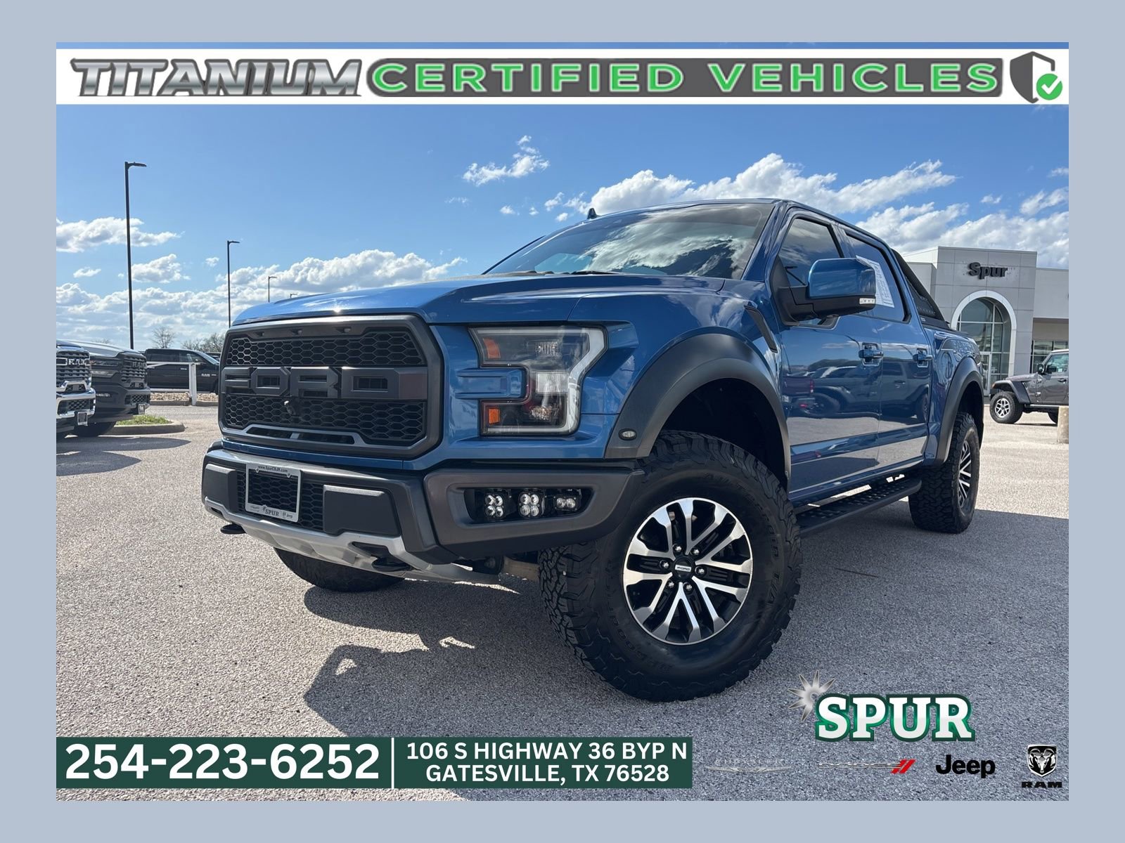Used 2020 Ford F150 Raptor w/ Equipment Group 802A Luxury image 1