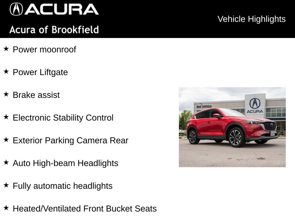 Used 2022 MAZDA CX-5 AWD 2.5 S w/ Premium Plus Pkg image 12