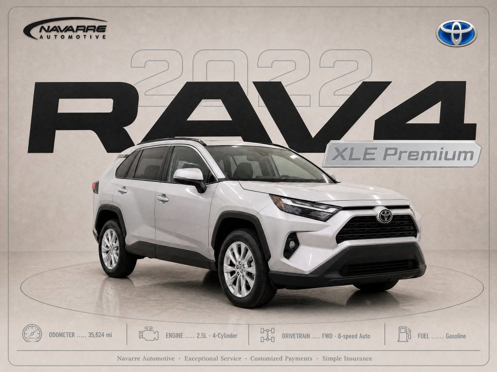 Used 2022 Toyota RAV4 XLE Premium