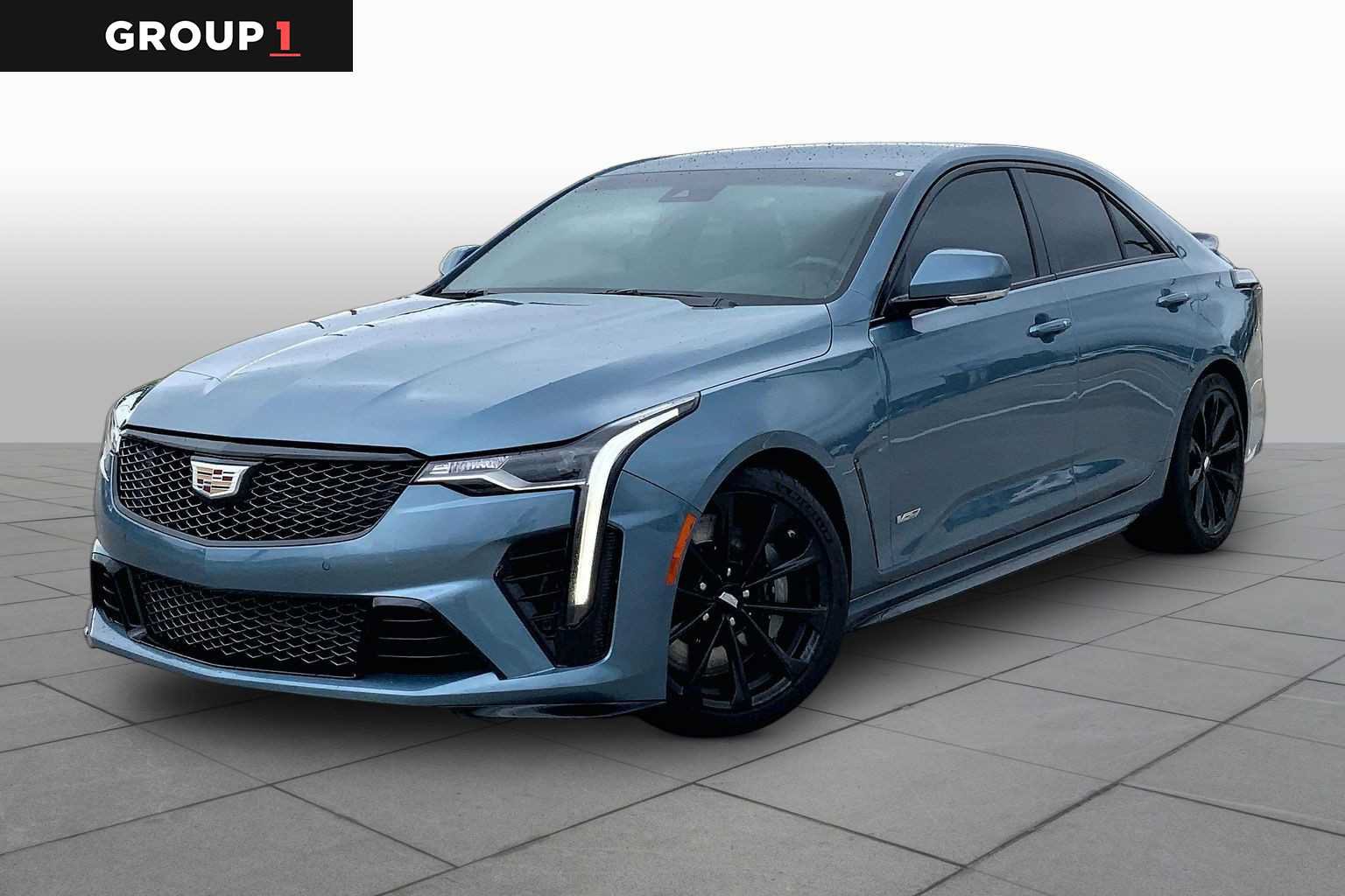 Used 2023 Cadillac CT4 V Blackwing w/ Climate Package RWD image 1