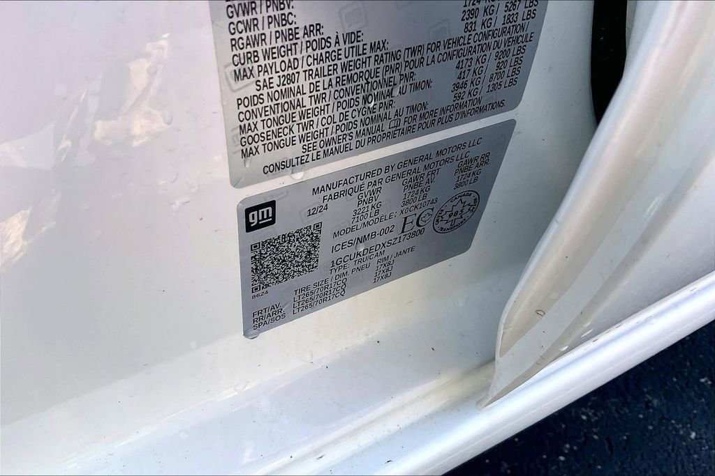 Used 2025 Chevrolet Silverado 1500 LT w/ Work Truck Package image 22