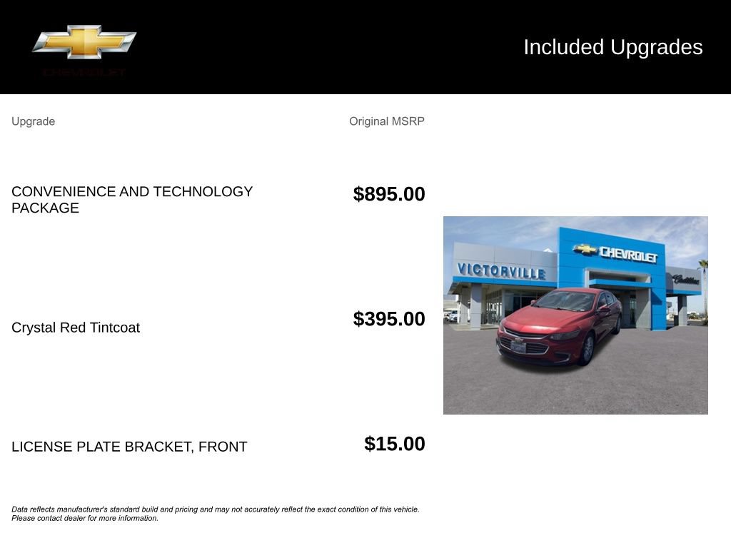 Used 2016 Chevrolet Malibu LT FWD image 5