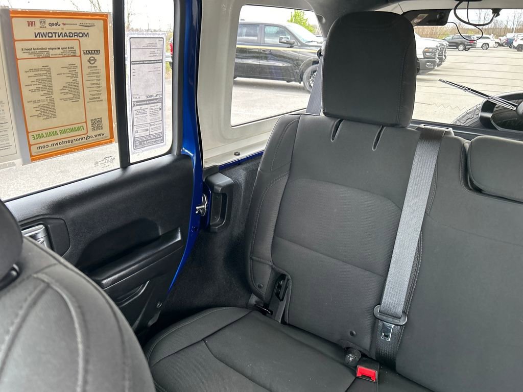 Used 2018 Jeep Wrangler Unlimited Sport S image 12