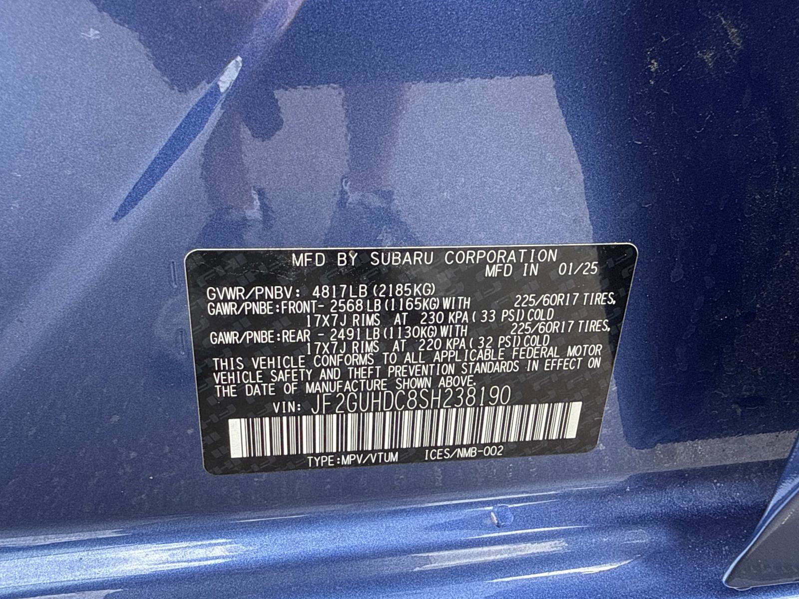 Used 2025 Subaru Crosstrek 2.0i Premium AWD/4WD image 32