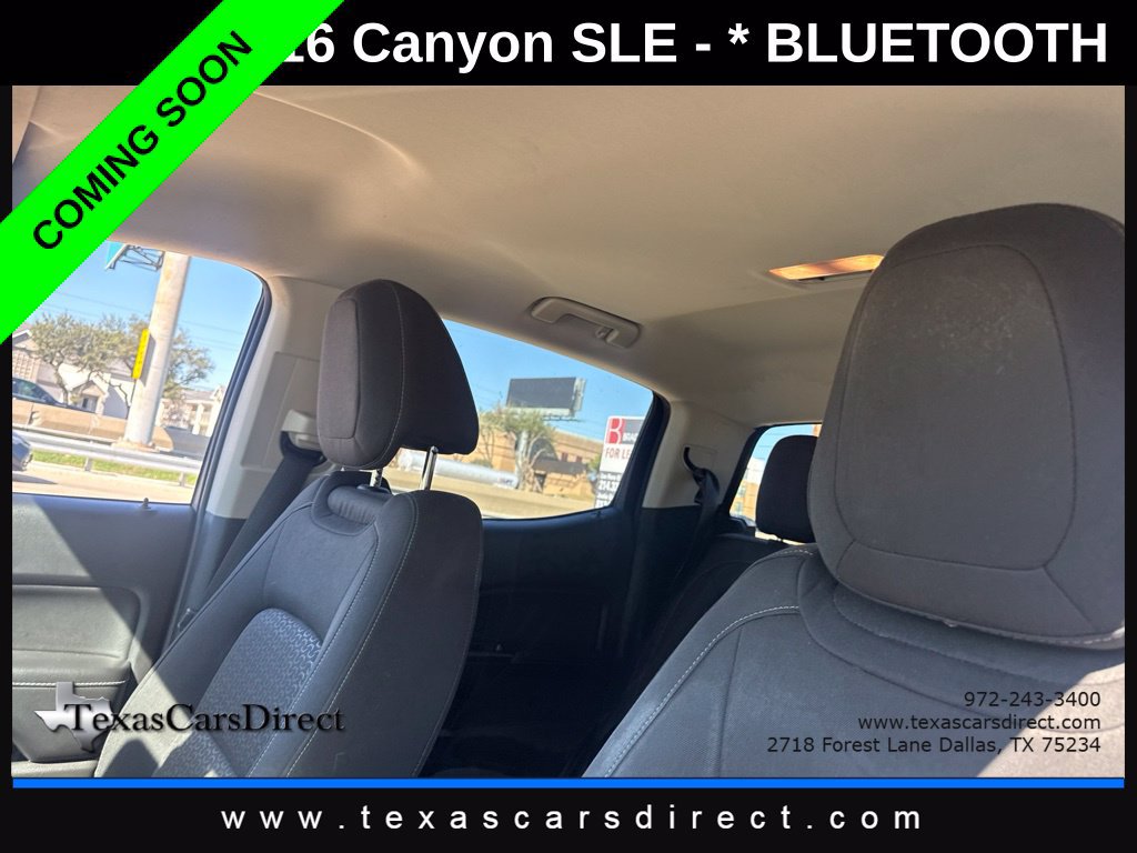Used 2016 GMC Canyon SLE w/ SLE Convenience Package RWD image 6