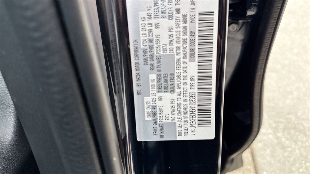 Certified 2022 MAZDA CX-5 AWD 2.5 S w/ Premium Package image 62