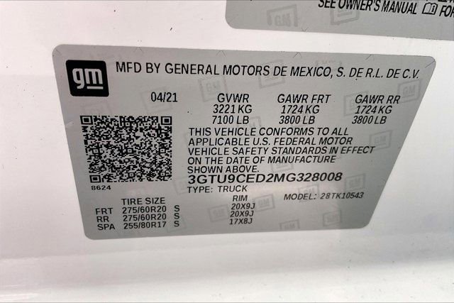 Used 2021 GMC Sierra 1500 Elevation image 34