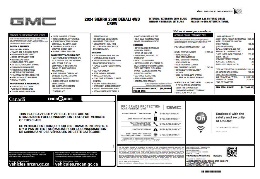 Certified 2024 GMC Sierra 2500 Denali w/ Denali Reserve Package AWD/4WD image 36