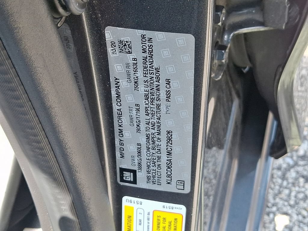 Certified 2021 Chevrolet Spark LT FWD image 28