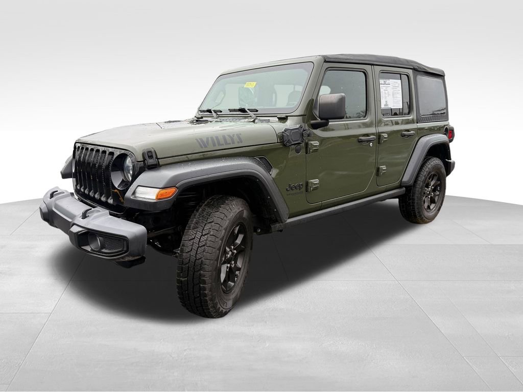 Used 2021 Jeep Wrangler Unlimited Willys image 3