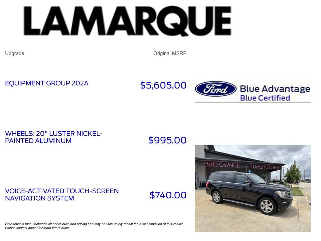 Used 2019 Ford Expedition XLT w/ Equipment Group 202A RWD image 10