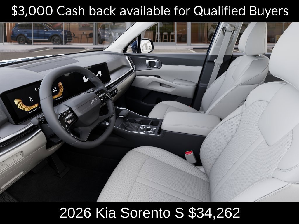 New 2026 Kia Sorento S w/ S Panoramic Sunroof Package FWD image 17