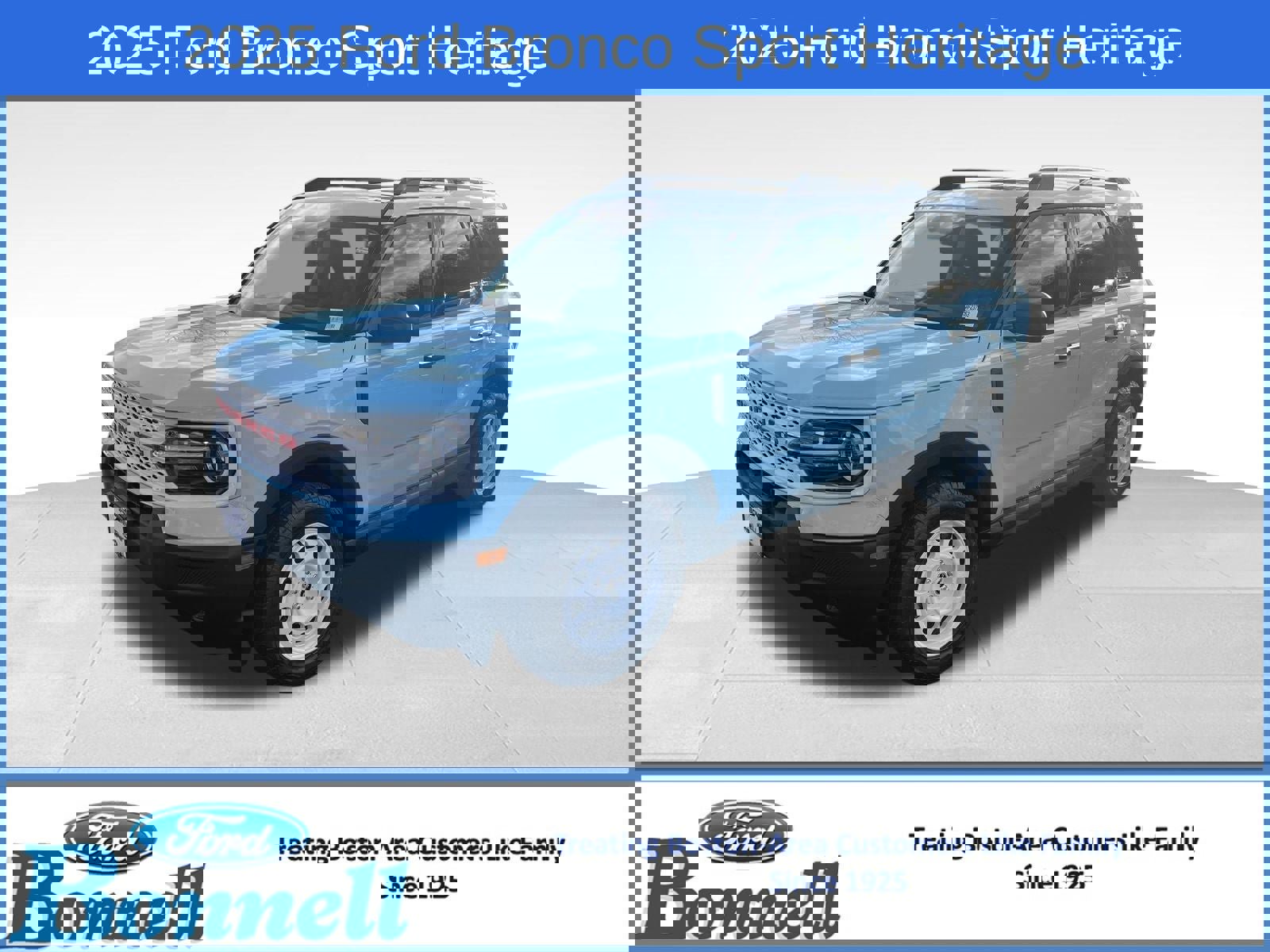 New 2025 Ford Bronco Sport Heritage w/ Convenience Package video 1