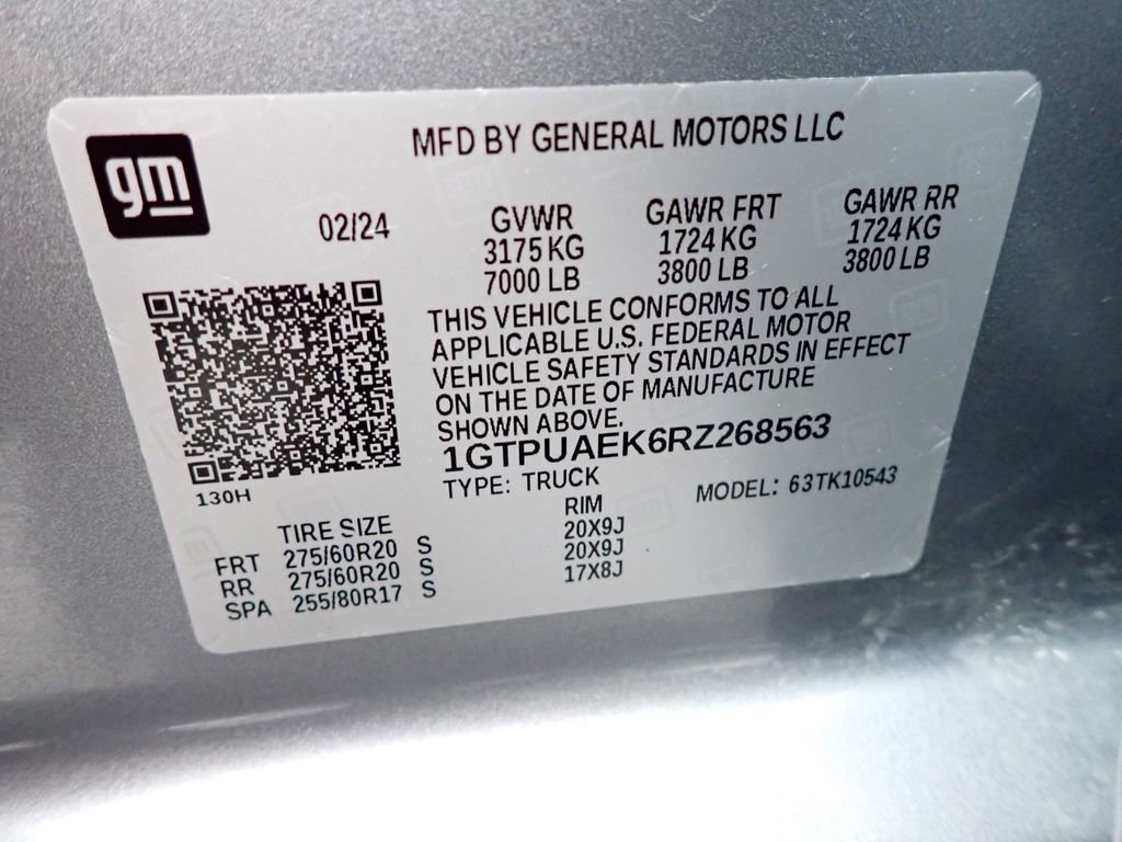 Used 2024 GMC Sierra 1500 Pro w/ Graphite Edition image 46