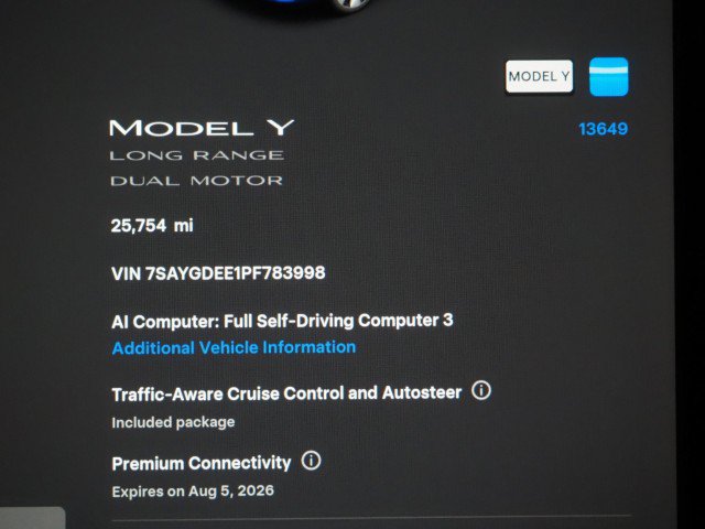 Used 2023 Tesla Model Y Long Range AWD/4WD image 4