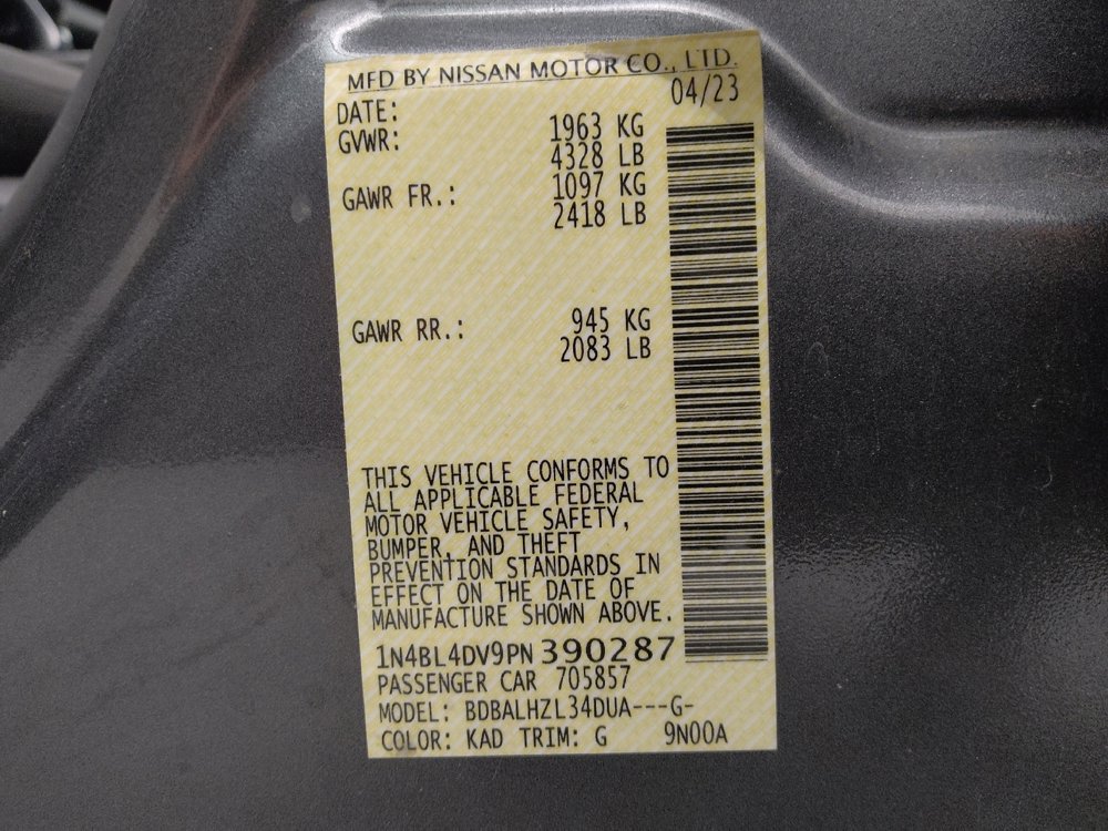 Used 2023 Nissan Altima 2.5 SV image 33